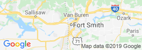 Fort Smith map